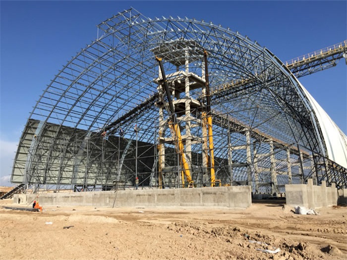 大理煤机油桶翘工程网架